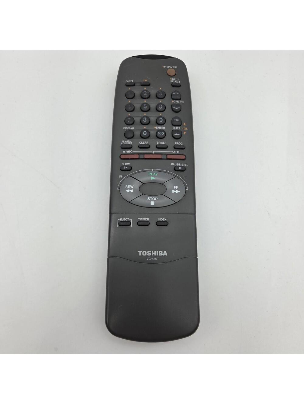Toshiba VC-450T TV VCR Remote Control OEM for M261 M261C M450 M450C M461 M461C +